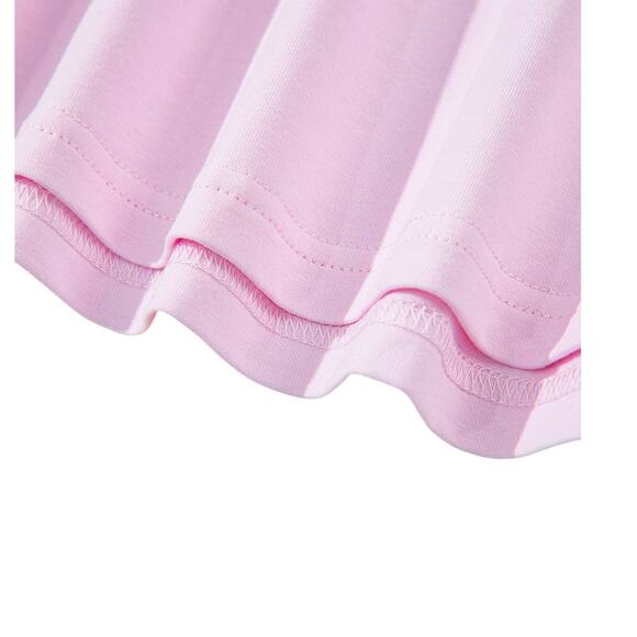 Light Pink With Blue Bow Flag Graphic Crewneck Top New S M L XL - Picture 9 of 13